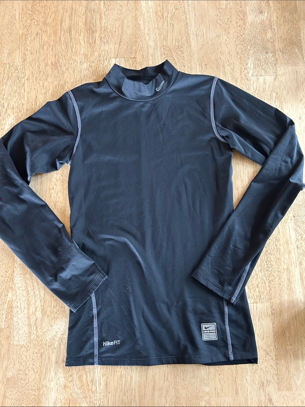 Nike Black Long-Sleeve Dri-FIT